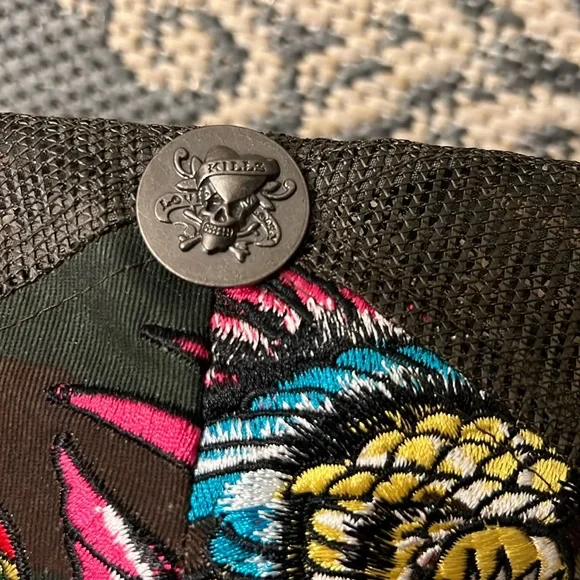 NWT Ed Hardy Camo Trucker Hat